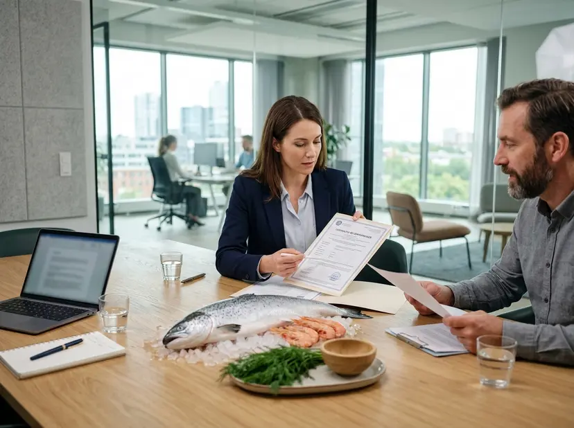 Сертификация морепродуктов и рыбы
